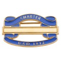 1812 State Charter Member Pin