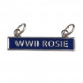 ARRA Official "WWII Rosie" Hanging Bar Silver Plate
