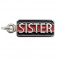 Thin Red Line Sister Charm