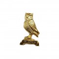 Myles Standish Owl & Rat Recognition Pin
