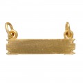 ARRA Descendant Hanging Bar for Emblem Gold Filled